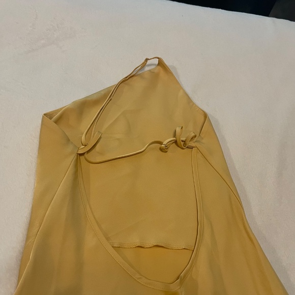 Satin Open Back Long Dres - Picture 11 of 14